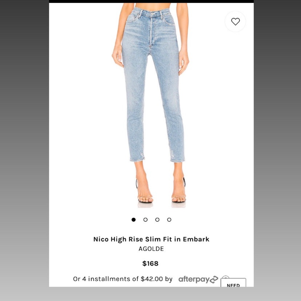 Agolde High Waist Jeans